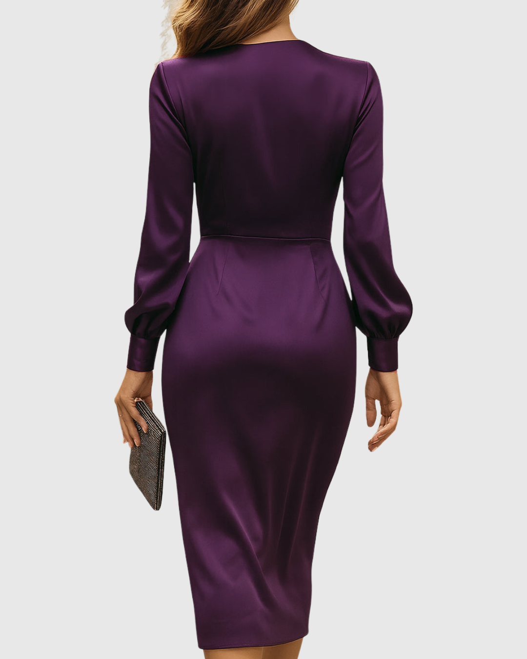 Midi Wrap Midi Dress Summer for Women