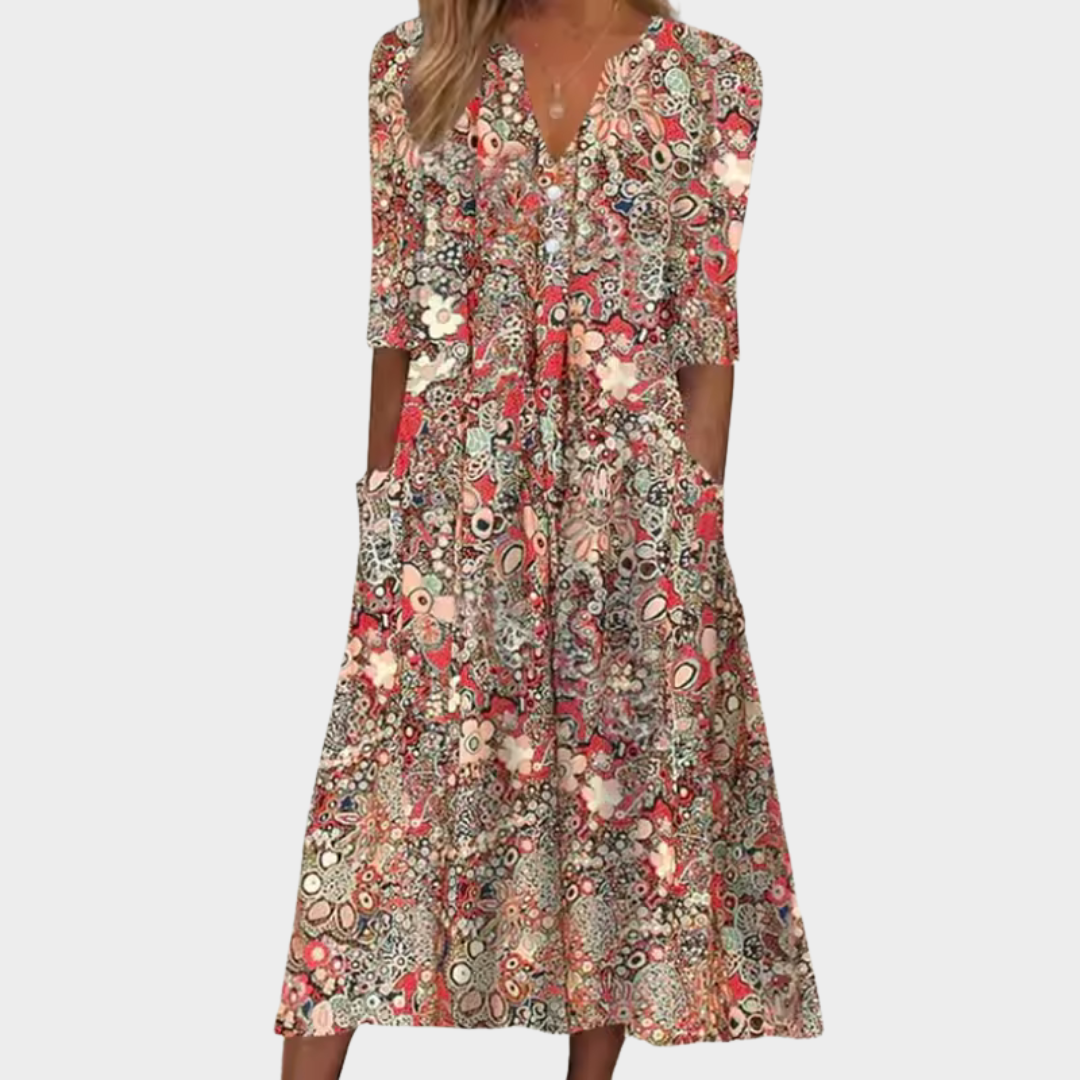 Relaxed A-Line Dress Summer for Women