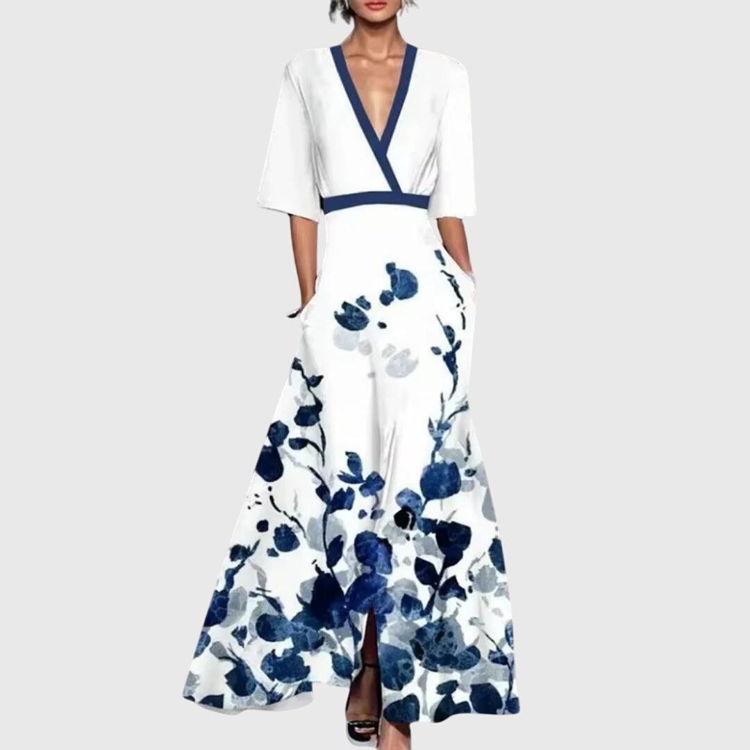 Floral Wrap Maxi Dress Casual for Women Cicadias Dresses Cicadias