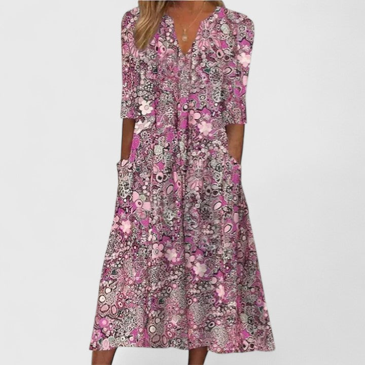 Relaxed A-Line Dress Summer for Women Cicadias Dresses Cicadias
