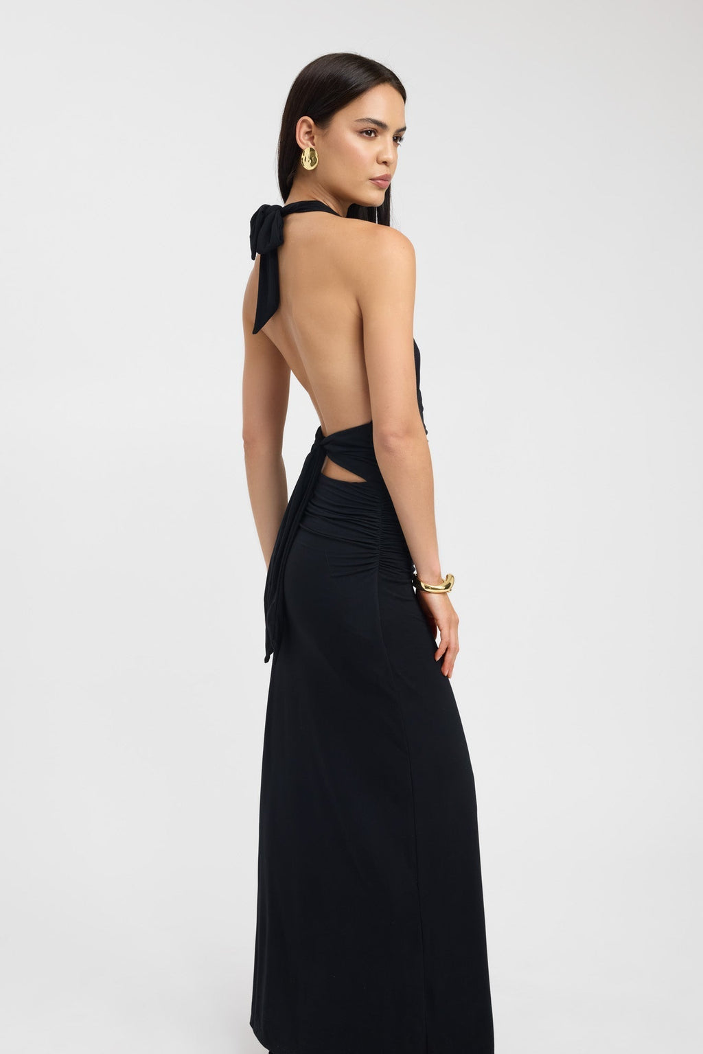 Halter Maxi Dress Casual for Women