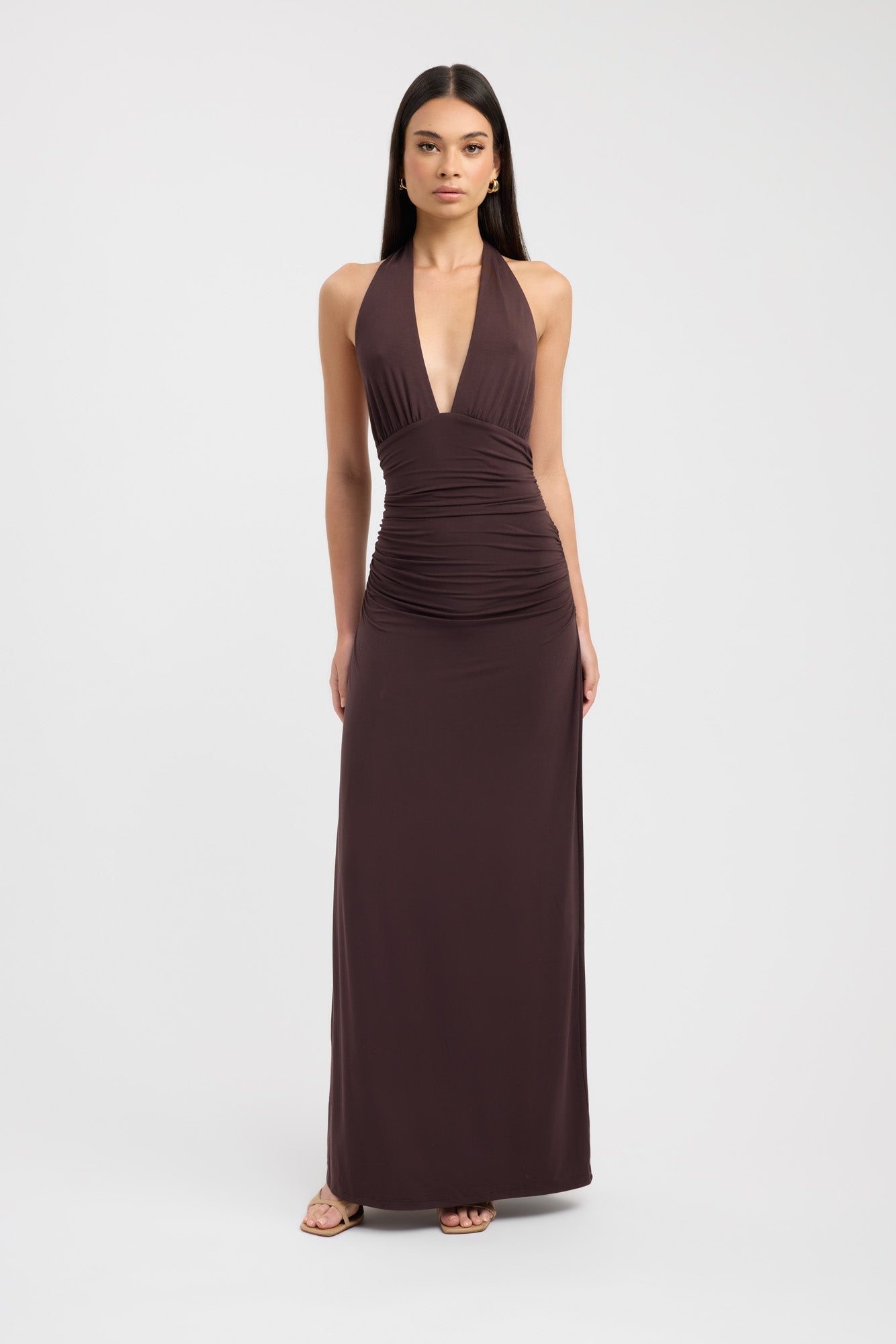 Halter Maxi Dress Casual for Women